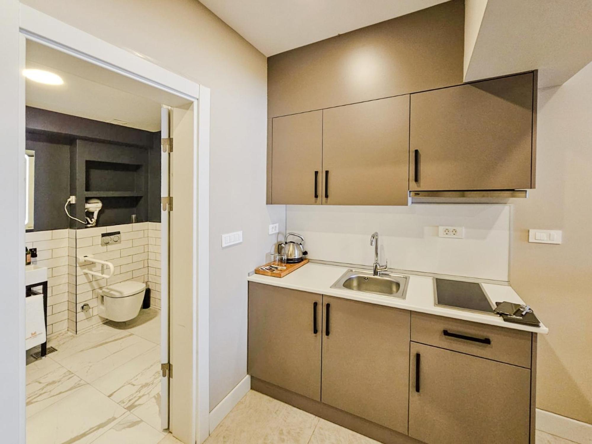 Montenegro Lodge Kavač 客房 照片 A typical kitchenette
